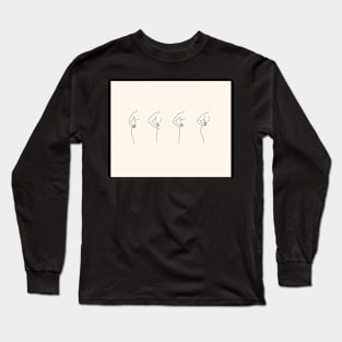 SILHOUETTE OF WOMEN Long Sleeve T-Shirt